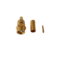 Offre Spéciale – Connecteur RF SMC-C-K1.5 en Cuivre Femelle à Prix Abordable pour Câble de Communication RG316 RG174