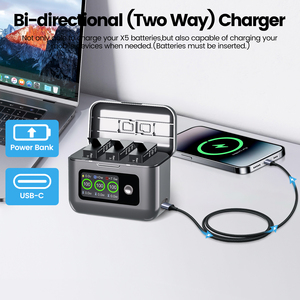 Batterie Osmo Action 6 2100mAh, pack de batteries lithium-ion Action 5 Pro, compatible avec Osmo 360/Action 5 Pro/Action 4/Action 3 - Product Image 5