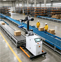 Robot de stockage automatique électrique pour toitures métalliques, bacs bas, sacs, bouteilles en verre, boîtes mobiles, briques et cartons