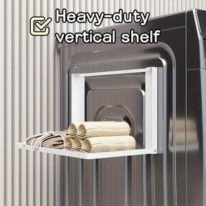 Étagère de rangement magnétique moderne en fer, non pliable, pour machine à laver - Product Image 2