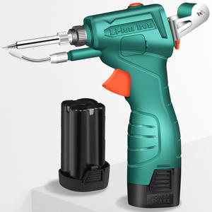 Batterie au lithium 80W fer à souder électrique ensemble basse tension sans fil charge <span class=keywords><strong>pistolet</strong></span> poignée pièce à main étain alimentation <span class=keywords><strong>pistolet</strong></span> outil de soudage - Product Image 1