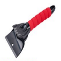 Grattoir à glace pour voiture robuste, poignée antidérapante, pelle à neige pour pare-brise, 9,5*25,5 cm, outil d'hiver pour véhicule MK-S041