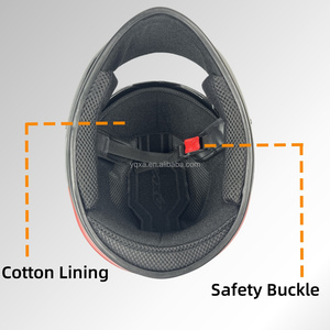 Hot Bán Unisex Xe Máy Mũ Bảo Hiểm Cho Người Lớn Đầy Đủ Mặt Tai Nạn Mũ Bảo Hiểm Cho Đi Xe Đạp Tùy Chỉnh Đầu Bảo Vệ Trang Xe Máy Nhà Máy - Product Image 5