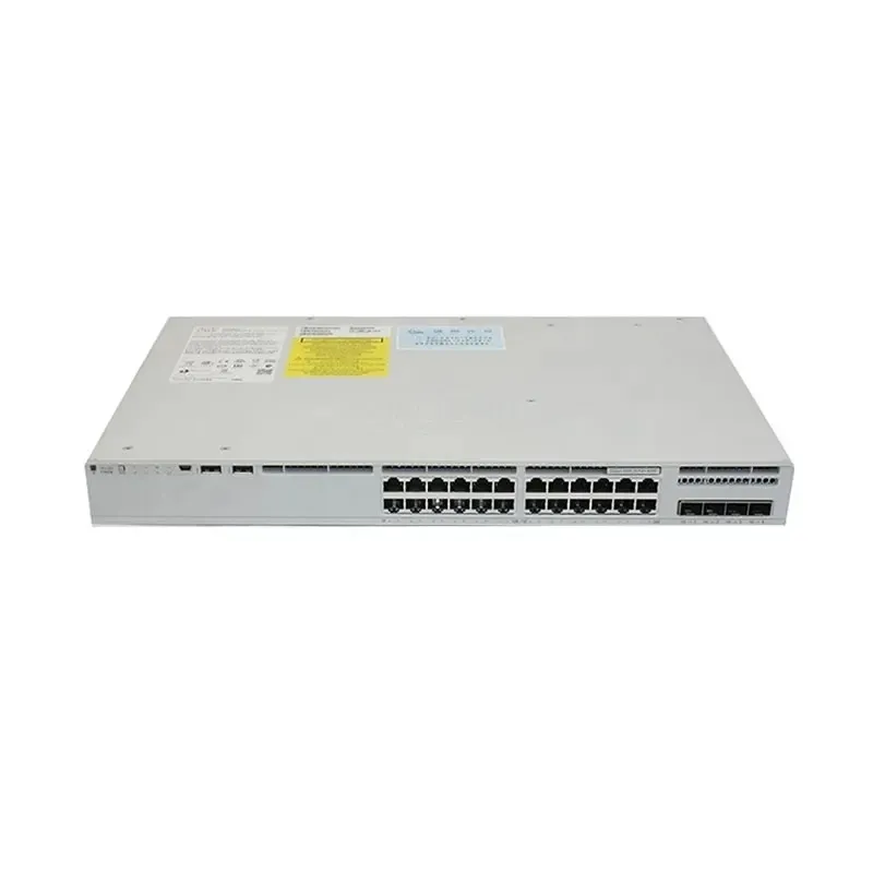 ซีรีส์ C9200 ใหม่ล่าสุด 24 พอร์ตง่ายต่อการจัดการสวิตช์ Ethernet C9200L-24P-4X-E ในสต็อก