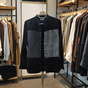 Chemises en <span class=keywords><strong>lin</strong></span> de luxe pour hommes, col <span class=keywords><strong>Mao</strong></span>, manches longues, boutonnées, respirantes, pour le printemps – Vente en gros usine - Product Image 5