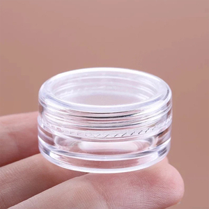 Échantillon Gratuit OEM Mini Pot en Plastique 1g 2g Mini Pots Transparents Mini Bocaux - Product Image 1