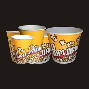 Papier jetable imprimé personnalisé de haute qualité écologique, seau de poulet frit, Popcorn, tasses - Product Image 3