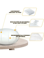Siège de balançoire pour enfants suspendu en toile 100% coton d'une capacité de 176LBS avec oreiller gonflable pour tous les espaces intérieurs ou extérieurs