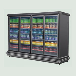 Refrigerador de exhibición de frutas y verduras del fabricante Enfriador de supermercado Enfriador abierto - Product Image 2