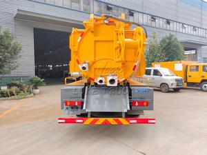 Camión de Vacío para Fosas Sépticas Dongfeng de 13m³ para Dragado de Tuberías Municipales, Bajo Precio, Alto Rendimiento, Exportación Personalizada de Fábrica China - Product Image 4