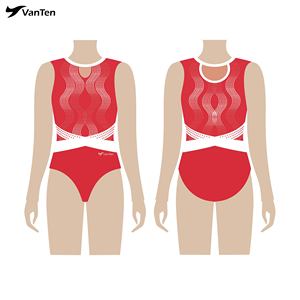 <span class=keywords><strong>Justaucorps</strong></span> de gymnastique sans manches personnalisé avec strass, <span class=keywords><strong>rouge</strong></span>, bleu roi, vert sarcelle, pour filles - Product Image 1