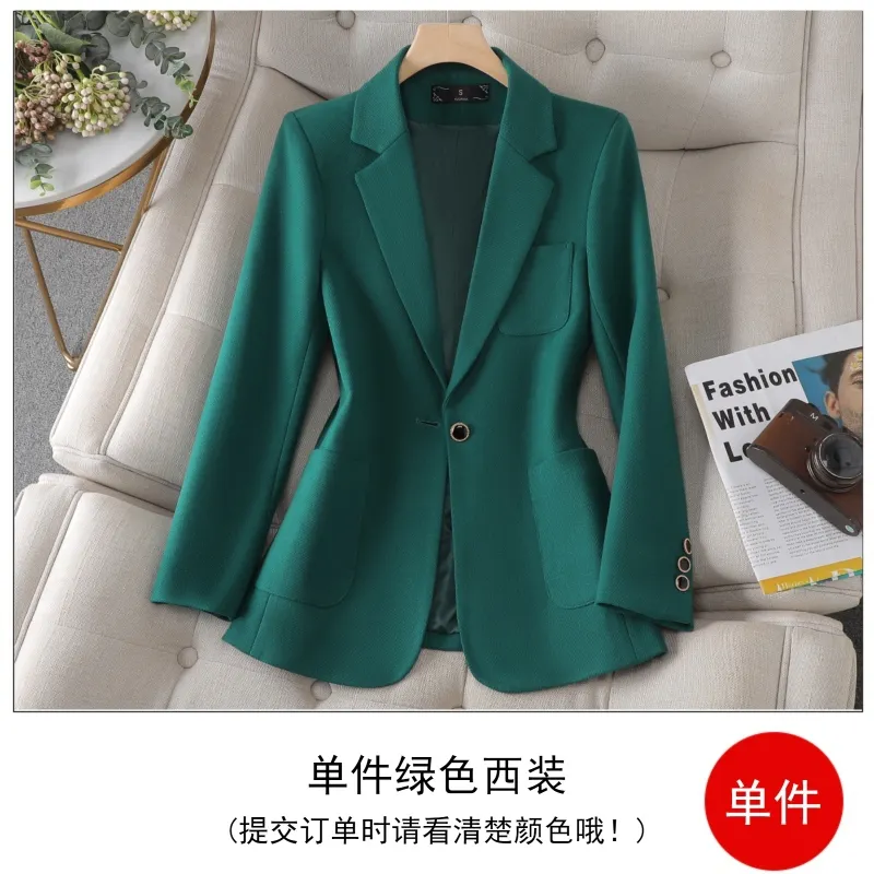 Vente en gros 2023 printemps automne dames Blazer bureau Design de mode boutons en métal femmes veste de costume