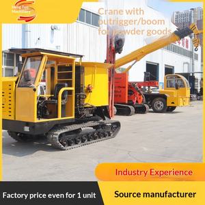 Camion malaxeur à béton auto-alimenté sur chenilles, à déchargement hydraulique, modèle Chaotian Pot - Product Image 1