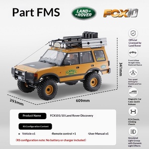 Hobby FMS Camioneta Todoterreno RC FCX10 Discovery Defender Rover Escala 1:10, Vehículo Todoterreno Camel Trophy para Adultos, Gran Oferta 2026 - Product Image 6