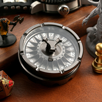 Nouveau Design D20 Roulette Dés Roue Fidget Spinner Vintage Dragon Rotatif Doigt Gyro Métal Dés RPG Jeu De Rôle Accessoires