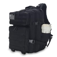 Sac à dos tactique AYPPRO 45L, imperméable, Oxford, faible MOQ 50 pièces, logo personnalisé, système MOLLE, prêt à être expédié, sac d'assaut 3 jours