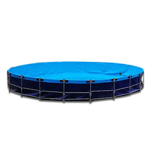 Bâche en PVC épaisse et résistante au froid, facile à installer, avec support en tube d'acier, pour bassin à poissons carré - Product Image 2