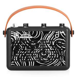 Amplificateur de <span class=keywords><strong>guitare</strong></span> <span class=keywords><strong>acoustique</strong></span> portable Caline CA200A Woodsman <span class=keywords><strong>Mini</strong></span> 10W, alimenté par batterie, en plastique noir + aluminium, 4 heures d'autonomie - Product Image 4