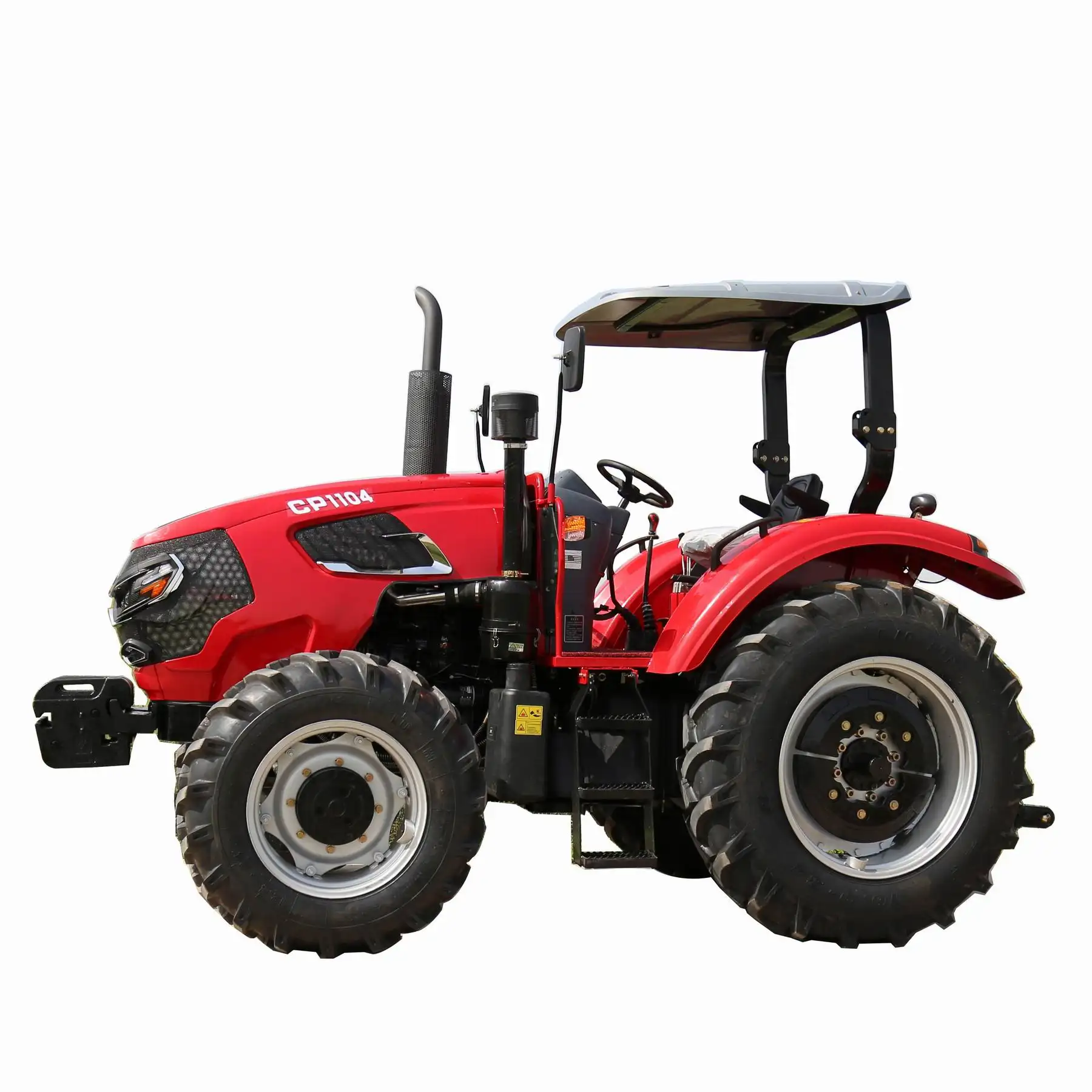 Tractor agrícola 4x4 110hp 100 hp, equipo agrícola 4wd, 110 hp, precio agrícola 100hp