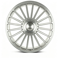 Rines de Aleación Forjados Personalizados SL de 18~26 Pulgadas, 22x9.5, 23x10, 24x10, 5x112, 5x120, Plateados, Multirradio, Compatibles con Benz y Range Rover Sport