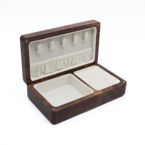 Дешевая и качественная маленькая квадратная коробка для упаковки ювелирных изделий или подарочные коробки для упаковки золотых колец и ожерелий