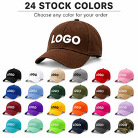Casquettes de baseball ajustables à 6 panneaux en sergé 100 % coton, style vintage, personnalisables à faible MOQ, unisexe, vente en gros, OEM, ODM, logo personnalisé