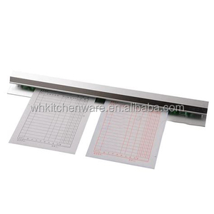 Grabber de aluminio de 8 "-100", soporte para billetes de restaurante para cocina y bar - Product Image 4