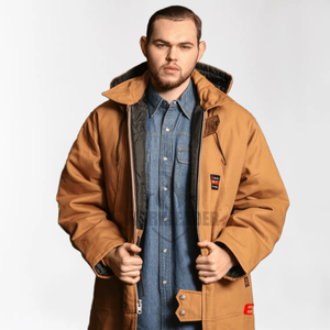 Bomber de Lona Caqui FR con Aislamiento Térmico para Invierno, Costuras Soldadas, Nivel D, Certificado CE, Resistente al Fuego y al Calor, ASTM F1506 CAT4 54cal/cm2 - Product Image 2