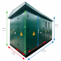 Poste de transformation solaire modulaire préfabriqué 10KV/0.4 100KVA 250KVA 315KVA 400KVA 630KVA 800KVA