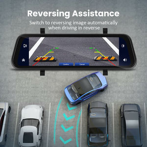 Fábrica 10 pulgadas espejo Dash Cam AHD coche <span class=keywords><strong>Dvr</strong></span> Carplay <span class=keywords><strong>Auto</strong></span> <span class=keywords><strong>Dual</strong></span> Len coche Cámara 4K WIFI coche cámara grabadora - Product Image 4