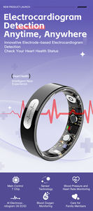 Anello Intelligente in Acciaio Inossidabile con GPS e Monitoraggio della Salute per Temperatura, Tracker Intelligente da Dito - Product Image 3