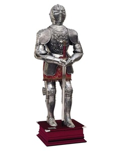 Armadura de Caballero Medieval Premium, Traje de Acero Completo Hecho a Mano, Disfraz Decorativo para Decoración del Hogar y Colección - Product Image 1