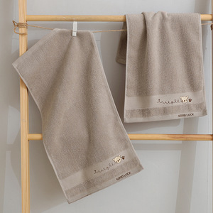 卸売 柔らか 100% トルコ綿 ベビーバスタオル 子供用フェイスタオル - Product Image 3