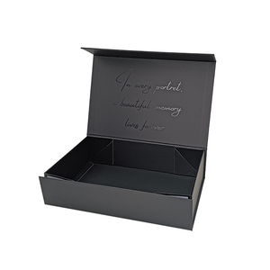 Luxury Custom Embossed Folding <b>Wedding</b> Bridesmaid Cajas Personalizadas Collapsible <b>Gift</b> <b>Boxes</b> with Magnetic Lid - Product Image 1