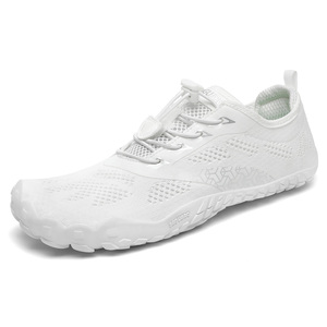 <span class=keywords><strong>Scarpe</strong></span> da Trail Running Minimaliste SAGUARO Bianche Nere Grigie con Suola Flessibile in <span class=keywords><strong>Gomma</strong></span> Sottile, Punta Larga e Zero Drop per Esterni - Product Image 1