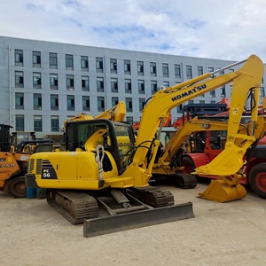 Mini pelleteuse Komatsu PC56 d'occasion modèle 2022 pelleteuse sur chenilles à engrenages pour moteur certifié en stock - Product Image 5