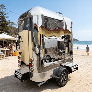 Douche extérieure de luxe et toilettes portables, cabine de toilettes mobile, remorque sanitaire pour appartement et immeuble de bureaux - Product Image 3