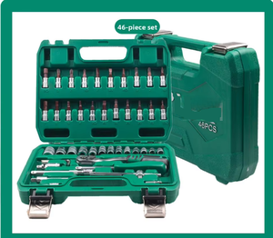 Kit d'outils mécaniques de réparation automobile <span class=keywords><strong>CT</strong></span>-39 de 216 pièces en acier au chrome-vanadium, boîte métallique robuste, compatible OEM, boîtier 1/2 pouce - Product Image 6