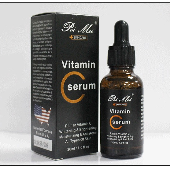 Rich In Vitamin C Whiteing Brightening Moisturizing Anti Acne All Types Of Skin Vitamin C Face Serum