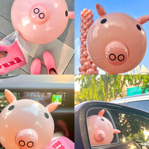 Ballon gonflable lumineux en PVC pour animaux de dessin animé pour le jour de l'an et la Saint-Valentin, jouet TikToy, ballon ondulatoire, vente en gros pour les stands de marché nocturne - Product Image 2