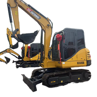 Pompe à boîte de vitesses et roulement pour mini-excavatrice XCMGG officielle de haute qualité XE60DA 6 tonnes, excavatrice sur chenilles d'occasion Caterpillar 320D2L 2018