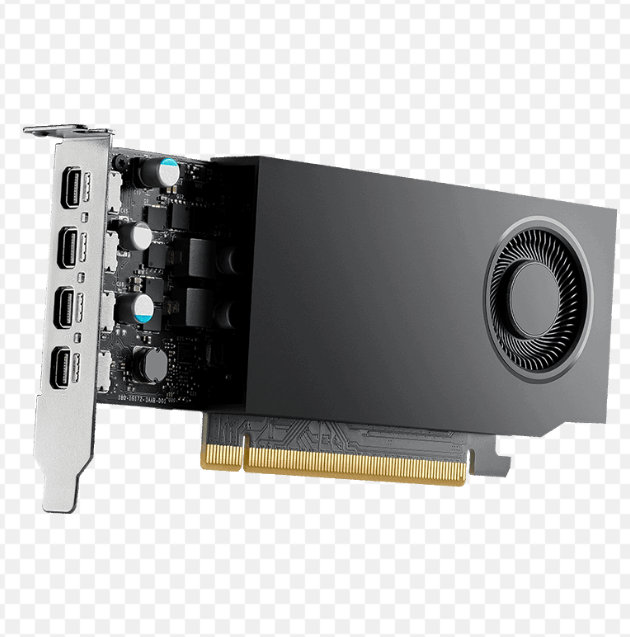 New  RTX A1000 GPU 8GB Graphics Card for Professional Design, 3D Modeling, Rendering & AI Video Editing