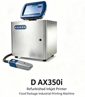 Imprimante jet d'encre reconditionnée D AX350i pour l'impression industrielle, machine d'impression industrielle pour emballages alimentaires