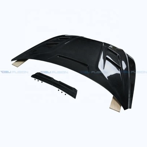JW Style Real Carbon Fiber Vented <b>Hood</b> Bonnet For Hyundai Elantra N Avante CN7 2021-2025 - Product Image 3