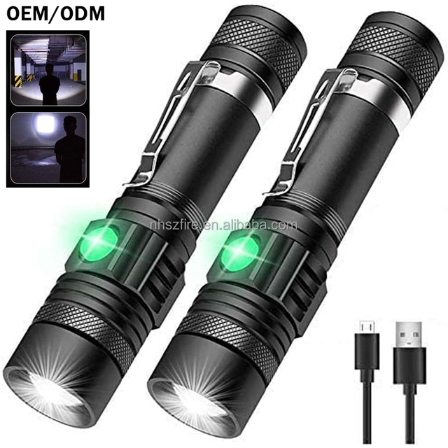 Mini Pocket-Sized T6 Small Light Super Bright High Powerful Zoom Rechargeable Removeable 18650 Lithium Battery Flood Flashlight
