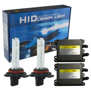 hid灯氙气hid镇流器套件hid氙气灯hid kit12V 35w氙气超级视觉hid转换套件9012套件氙气