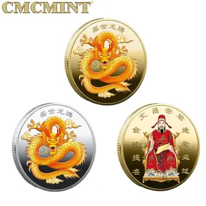 Coin Maker Wholesale r Souvenir Customized Logo Enamel Color Filling Metal Challenge Coin