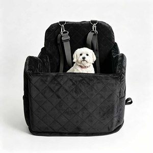 Dog Car Seat Booster Vehicle Cushion Protector <b>Pet</b> Travel <b>Carrier</b> for Dogs Luxury <b>Pet</b> Car Seat Washable Booster Puppy Car Seat - Product Image 1