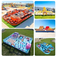 Parc d'attractions gonflable sur le thème du trampoline, parc d'attractions pour enfants, nouveaux modèles de structures gonflables, parc d'attractions gonflable