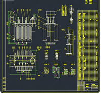 Transformador de Distribución Trifásico Rainbow SZ13-50000/35 de 35kV y 50000kVA, Baja Pérdida, Sumergido en Aceite, con Bobinado de Cobre Puro